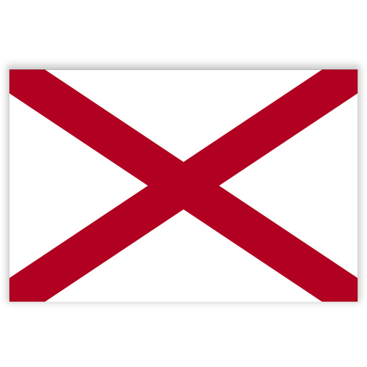 Alabama State Flag - UV Printed