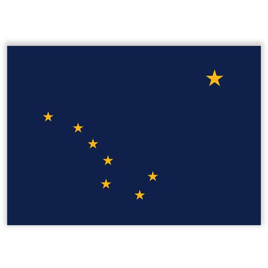 Alaska State Flag - UV Printed