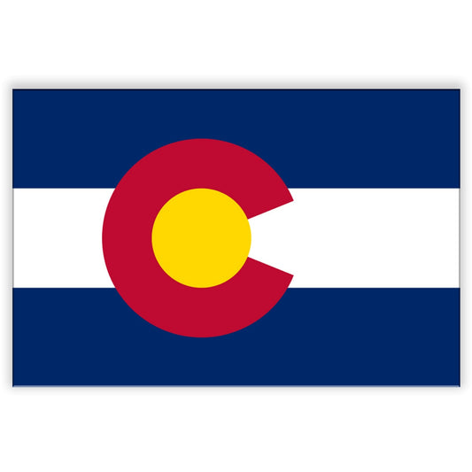 Colorado State Flag - UV Printed