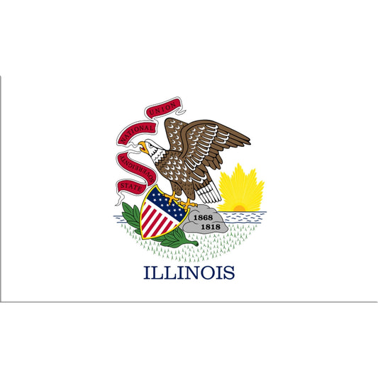 Illinois State Flag - UV Printed