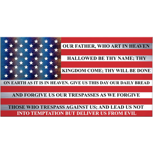 The Lord's Prayer Flag - UV Printed