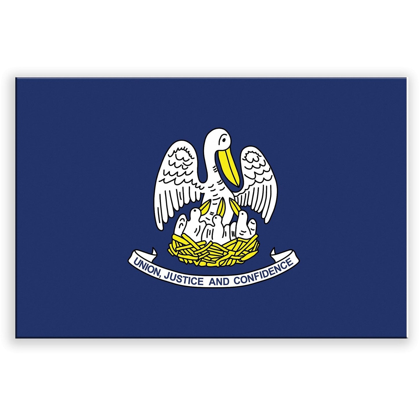 Louisiana State Flag - UV Printed