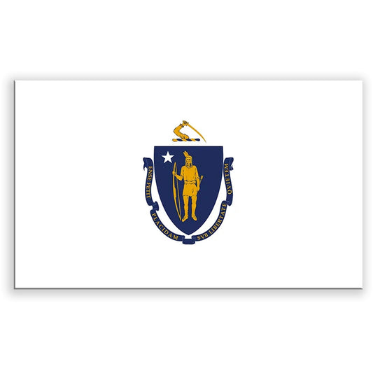 Massachusetts State Flag - UV Printed