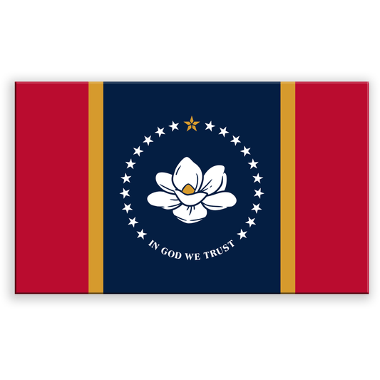Mississippi State Flag - UV Printed