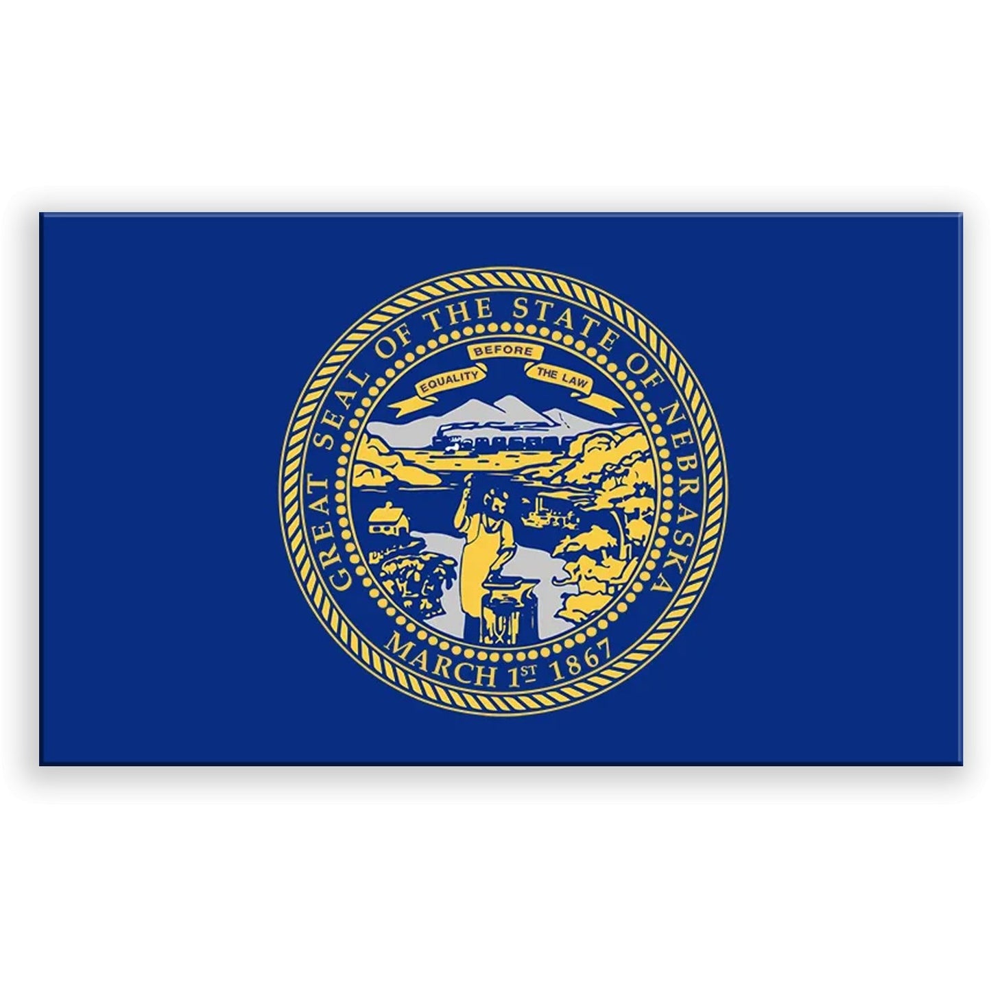 Nebraska State Flag - UV Printed