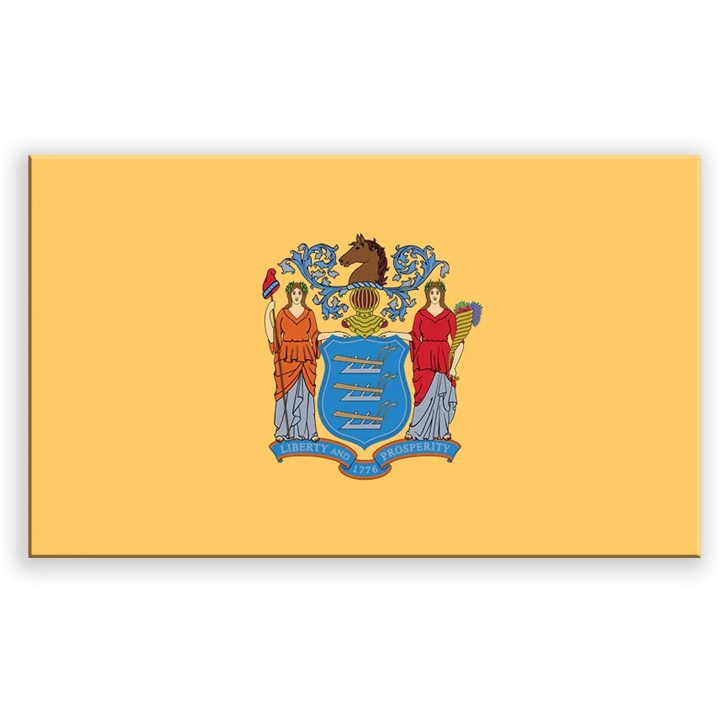 New Jersey State Flag - UV Printed