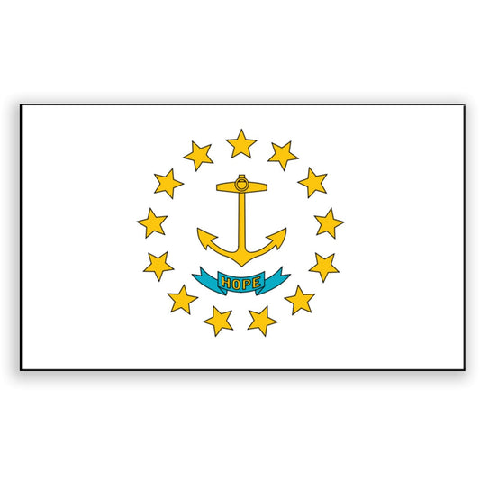Rhode Island State Flag - UV Printed