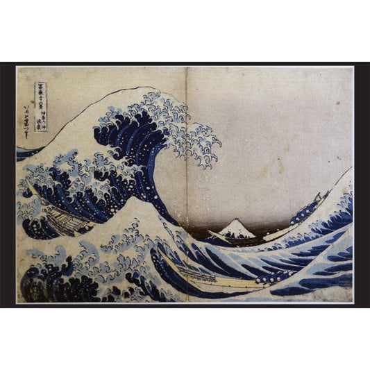 The Great Waves Off Kanagawa - Hokusai - UV Printed