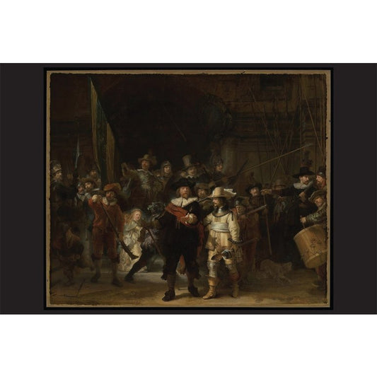 The Night Watch- Rembrandt - UV Printed