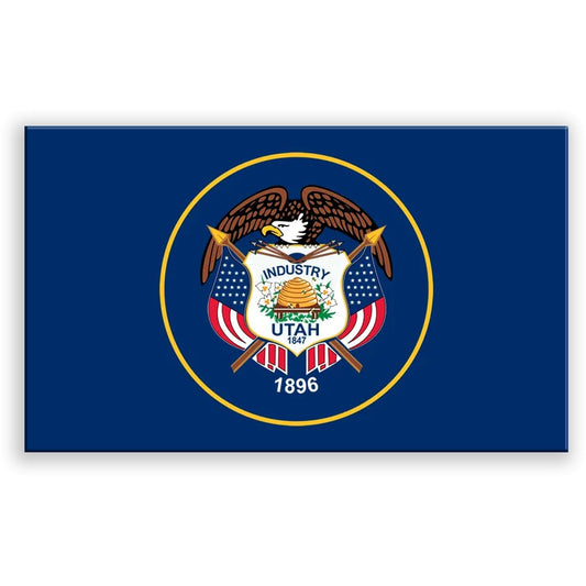 Utah State Flag - UV Printed