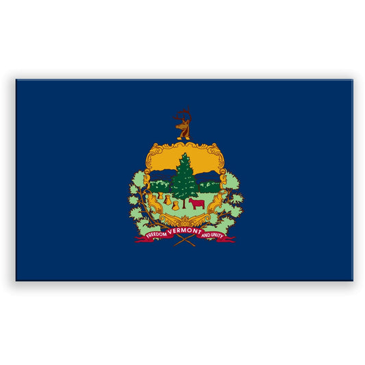 Vermont State Flag - UV Printed