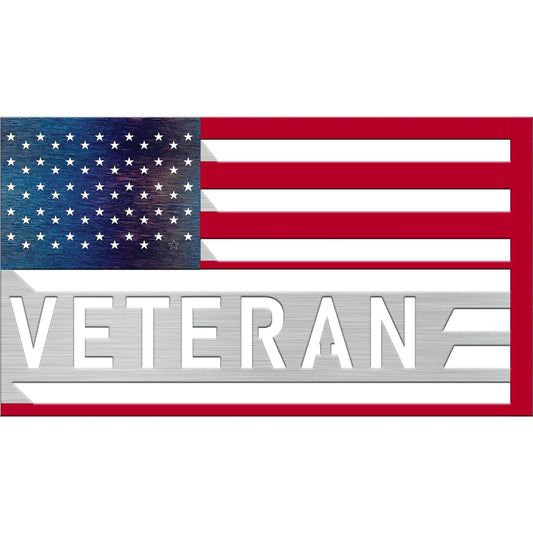 Veteran Flag - UV Printed