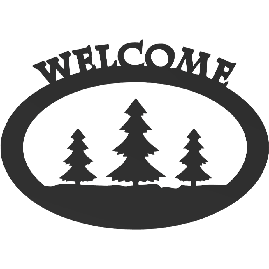 Forest Welcome Sign