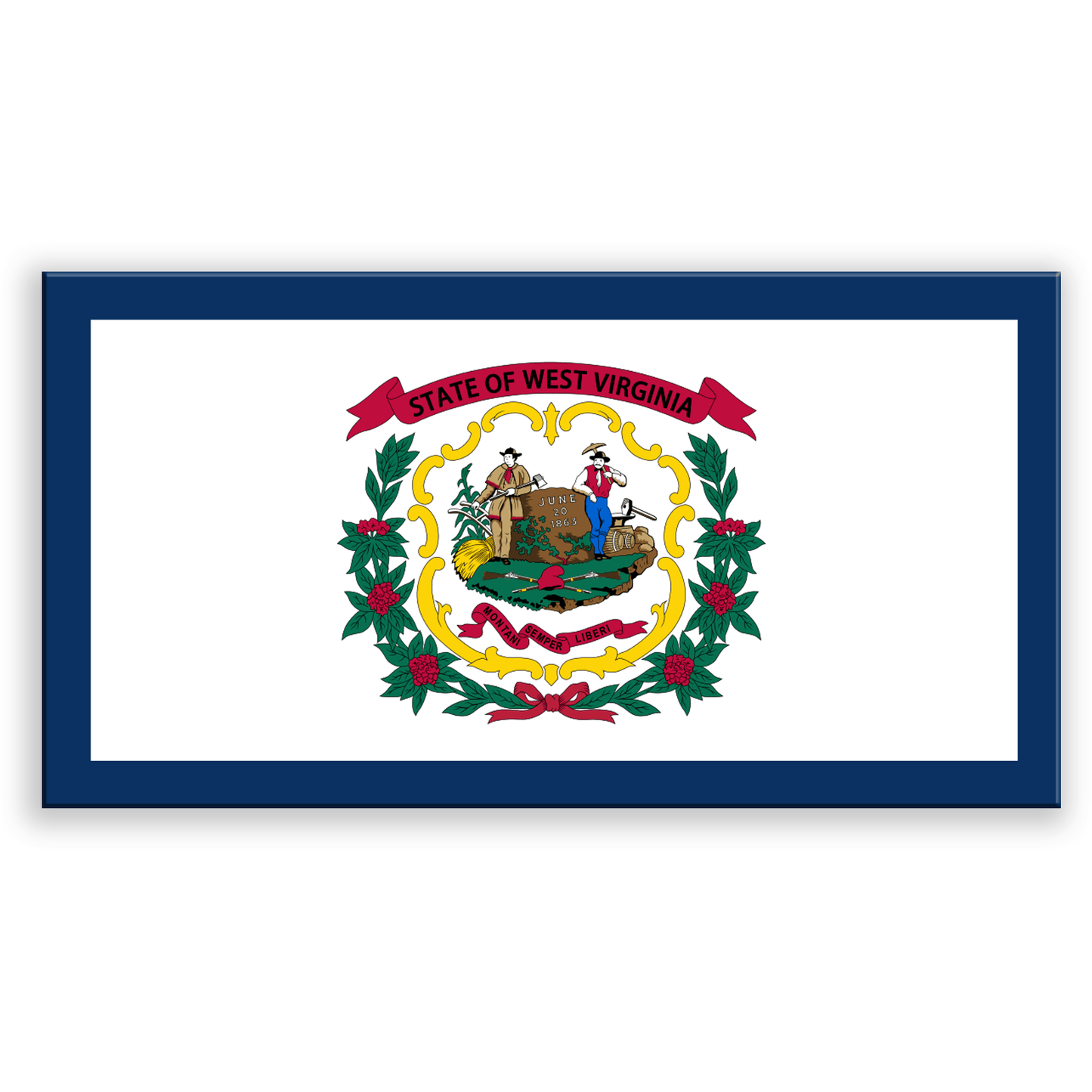 West Virginia State Flag - UV Printed