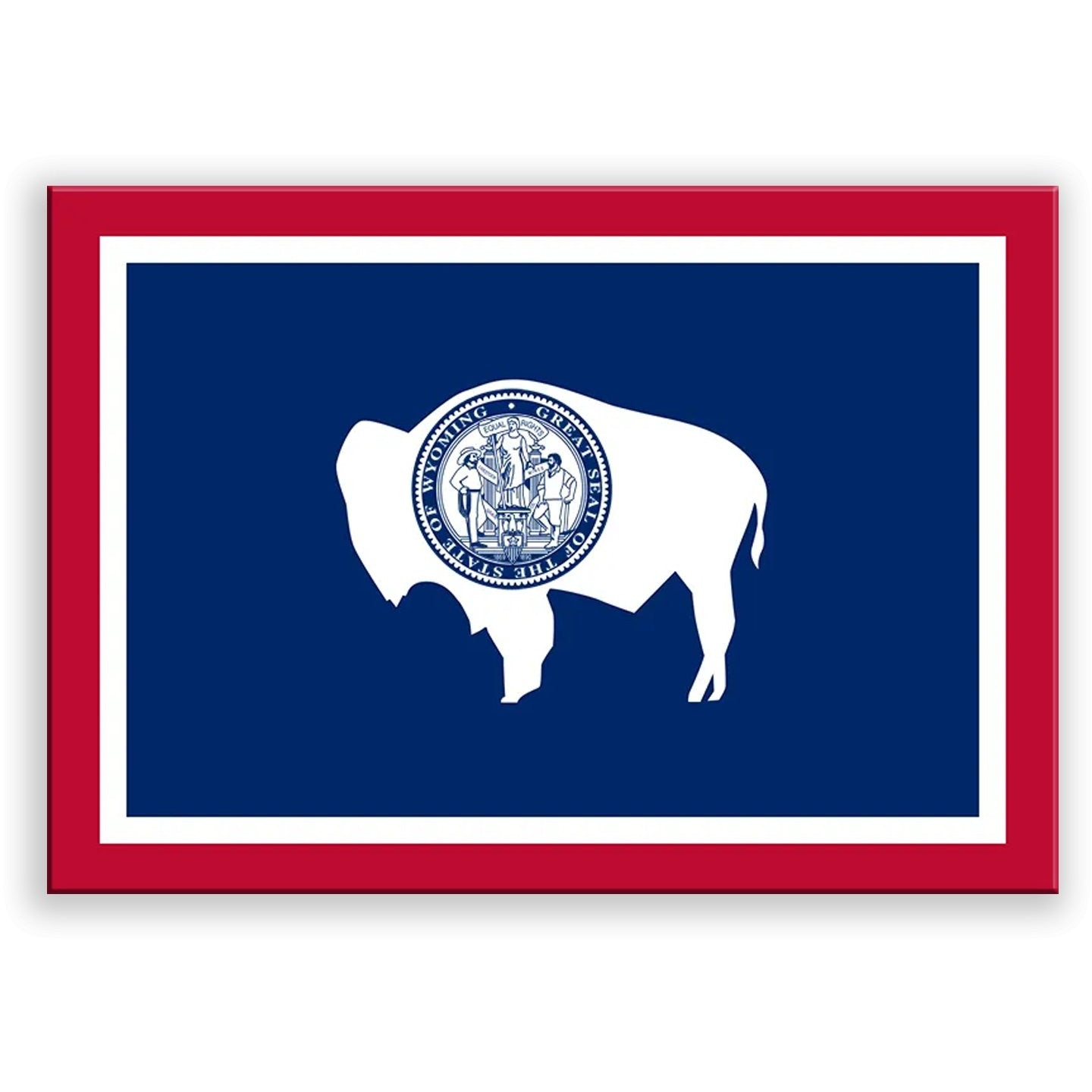 Wyoming State Flag - UV Printed