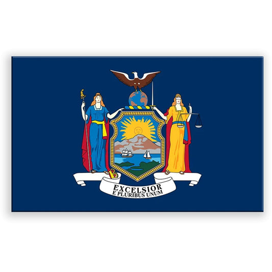 New York State Flag - UV Printed